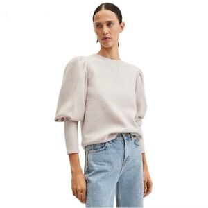 Mango Puffed Sleeves Sweater